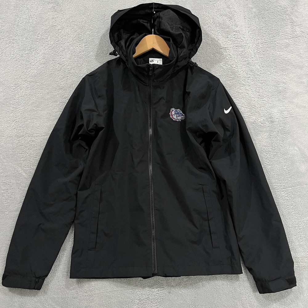 Nike Gonzaga Bulldogs Jacket Women's Medium Full Zip‎ Hood Storm Fit
